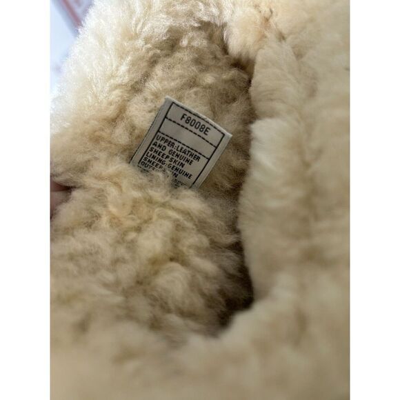 UGG METRO TAS FUR CUFF BOOTS ESPRESSO WOMENS 7 Amazing Condition! - Picture 11 of 11